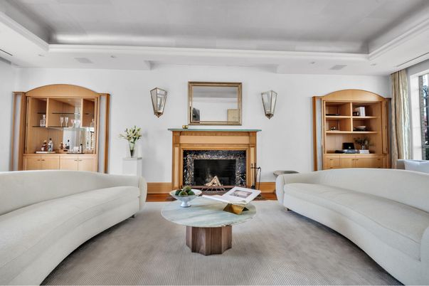 Fireplace, Interior, Living room, Recessed Lighting