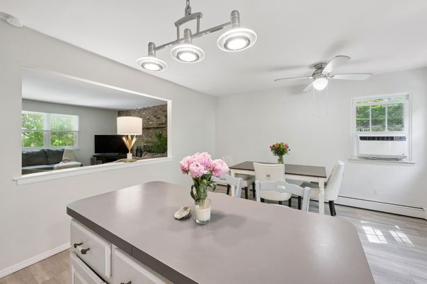 Dining room, Interior, Wood Texture Flooring