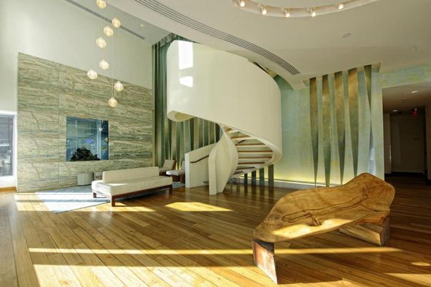 Interior, Pendant Lights, Recessed Lighting, Wood Texture Flooring