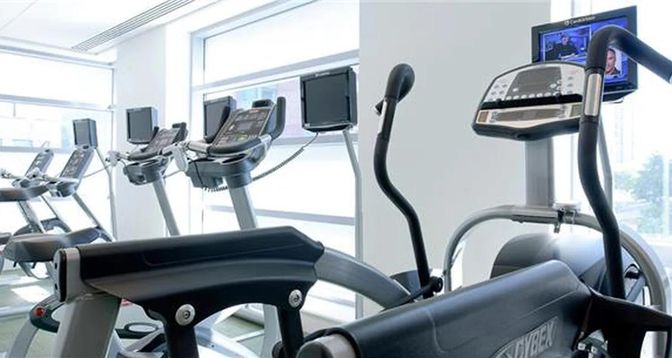 Fitness Equipment, Gym, Interior