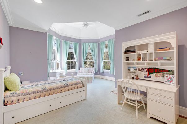 Bedroom, Home Office, Interior, Recessed Lighting