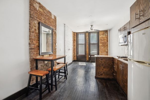 Interior, Recessed Lighting, Stone Walls, Wood Texture Flooring