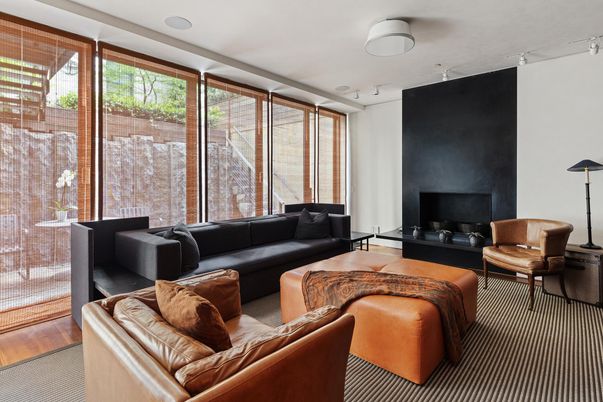 Fireplace, Interior, Living room, Wood Texture Flooring