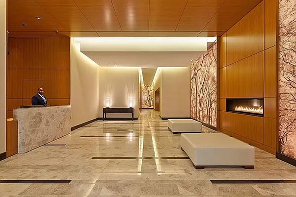 Fireplace, Interior, Recessed Lighting, Wooden Walls