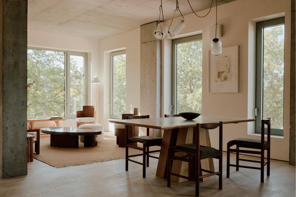 Dining room, Interior, Pendant Lights
