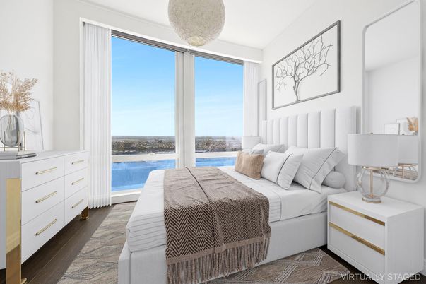 Bedroom, Interior, Water, Wood Texture Flooring