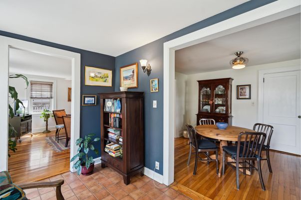 Dining room, Interior, Wood Texture Flooring