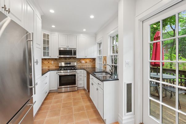 Interior, Kitchen, Recessed Lighting, Stainless Steel Appliances