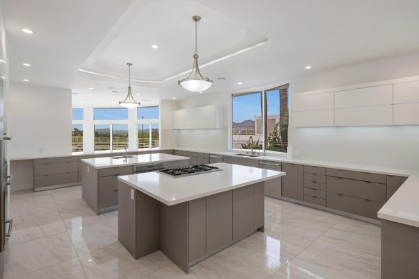 Interior, Kitchen, Pendant Lights, Recessed Lighting