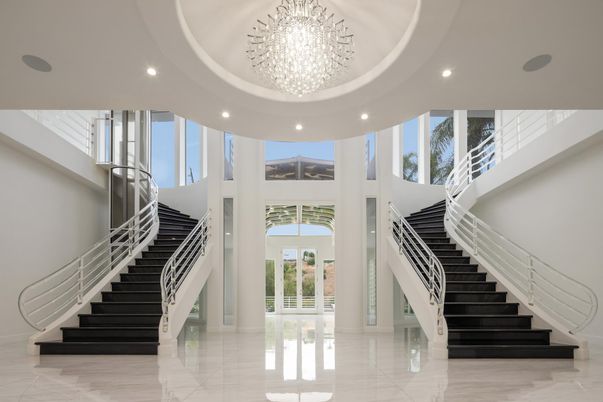Chandelier, Interior, Recessed Lighting