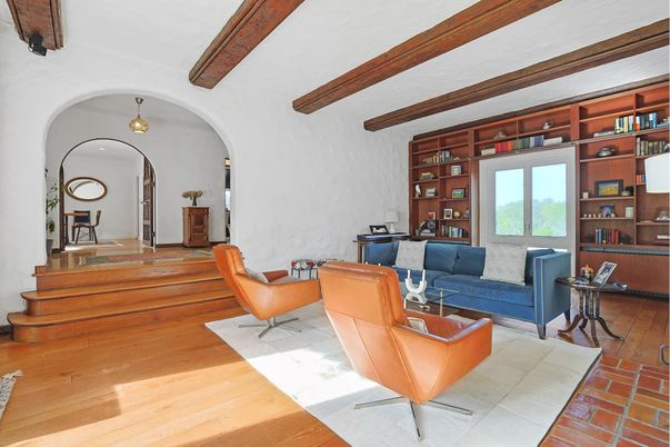 Interior, Living room, Wooden Beams, Wood Texture Flooring