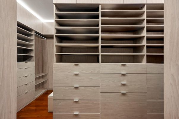 Interior, Walk-in Closets, Wood Texture Flooring