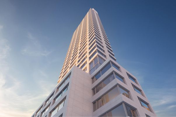 Exterior, Facade, Highrise