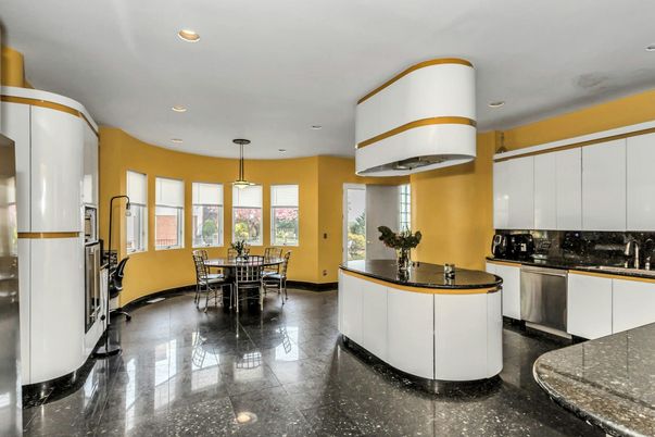 Dining room, Interior, Kitchen, Pendant Lights, Recessed Lighting