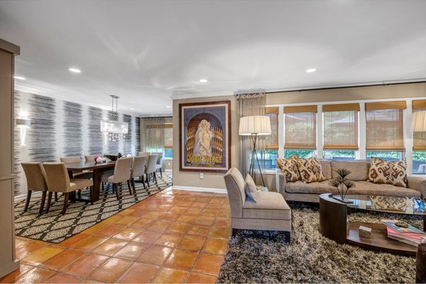 Dining room, Interior, Living room, Pendant Lights, Recessed Lighting
