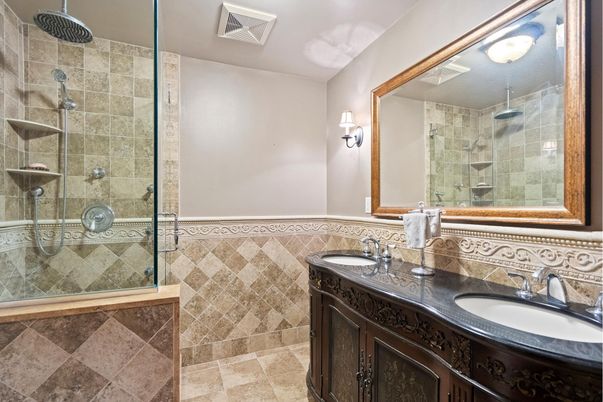 Bathroom, Glass Shower, Interior