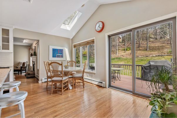 Dining room, Interior, Wood Texture Flooring