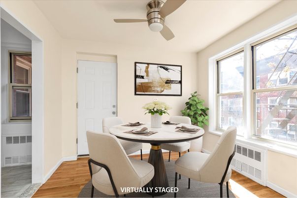 Dining room, Interior, Wood Texture Flooring
