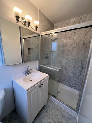 Bathroom, Glass Shower, Interior, Marble, Marble Walls