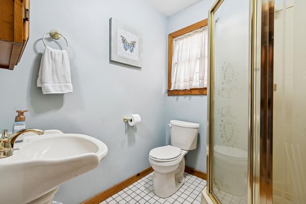 Bathroom, Glass Shower, Interior