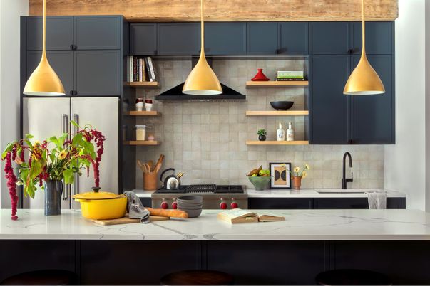 Interior, Kitchen, Pendant Lights