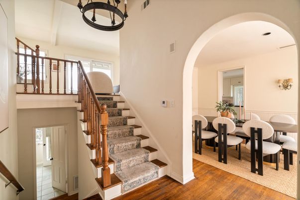 Dining room, Interior, Wood Texture Flooring