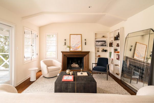 Fireplace, Interior, Living room, Wood Texture Flooring