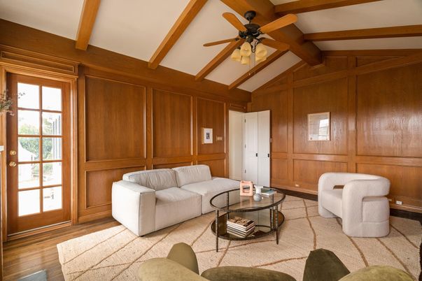 Interior, Living room, Wooden Beams, Wood Texture Flooring, Wooden Walls