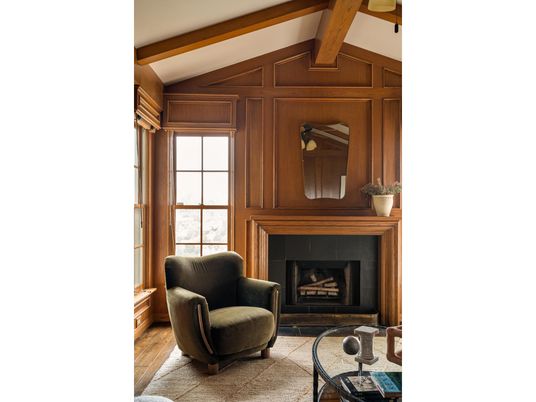 Fireplace, Interior, Wooden Beams, Wood Texture Flooring, Wooden Walls