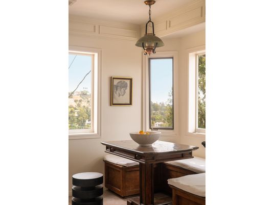 Dining room, Interior, Pendant Lights