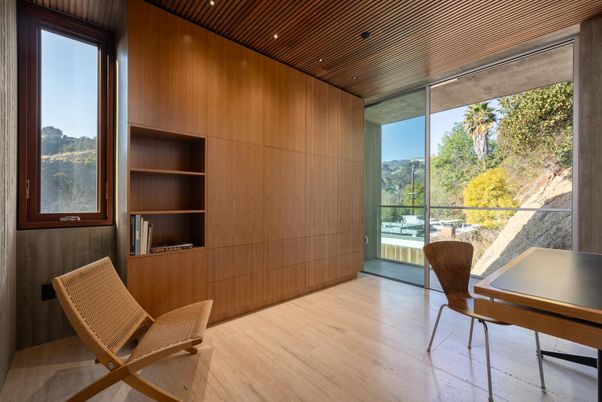 Interior, Recessed Lighting, Wooden Ceilings, Wood Texture Flooring, Wooden Walls