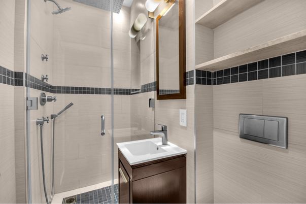 Bathroom, Glass Shower, Interior
