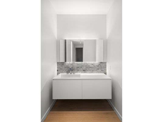 Bathroom, Interior, Wood Texture Flooring