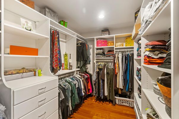 Interior, Recessed Lighting, Walk-in Closets, Wood Texture Flooring