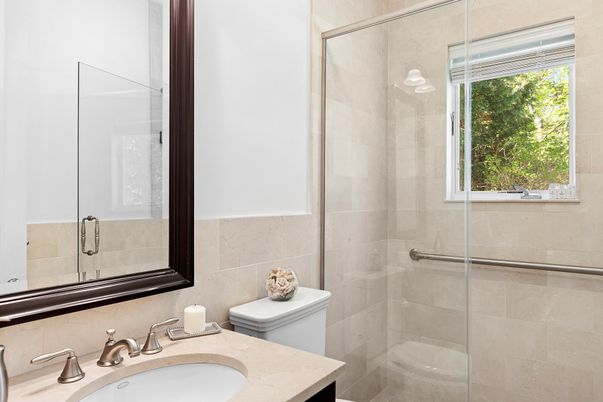 Bathroom, Glass Shower, Interior