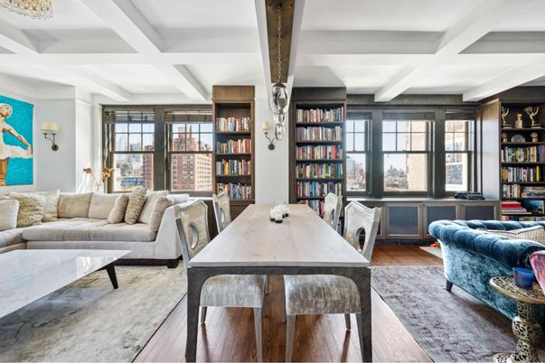 Home Office, Interior, Living room, Wooden Beams, Wood Texture Flooring