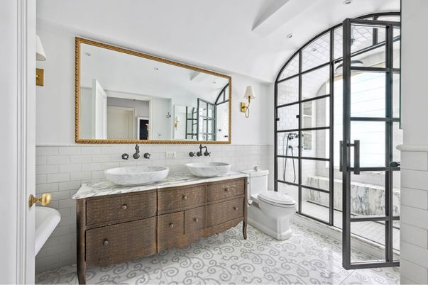 Bathroom, Dual Sink Vanities, Interior, Marble
