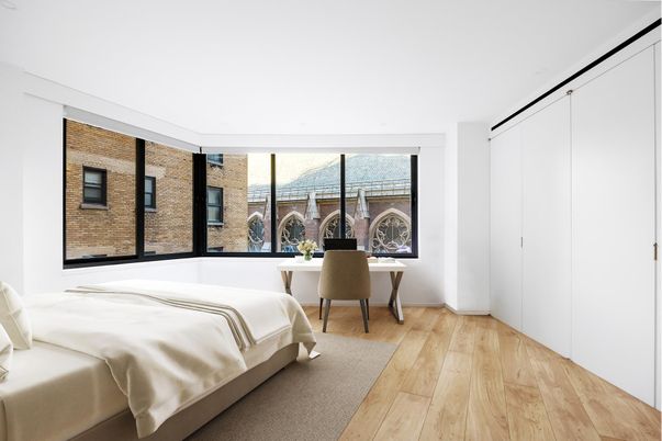 Bedroom, Home Office, Interior, Wood Texture Flooring