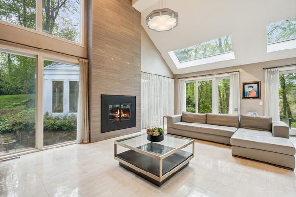 Fireplace, Interior, Living room