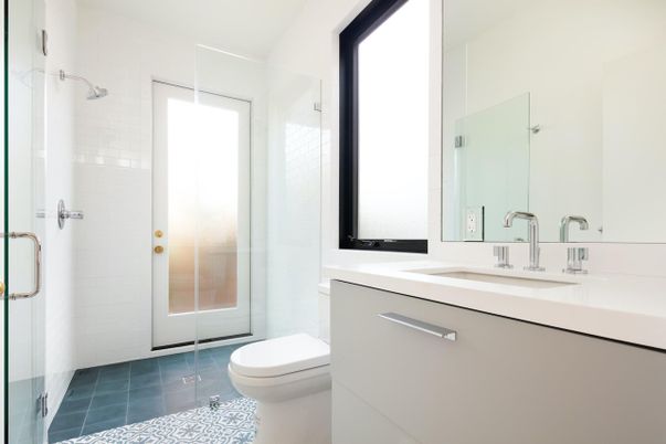 Bathroom, Glass Shower, Interior