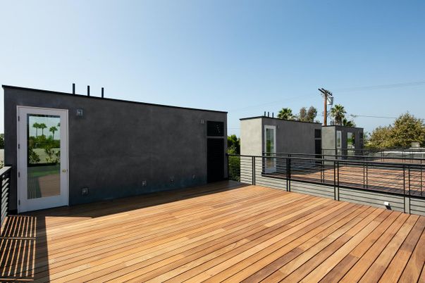 Exterior, Wood Texture Flooring
