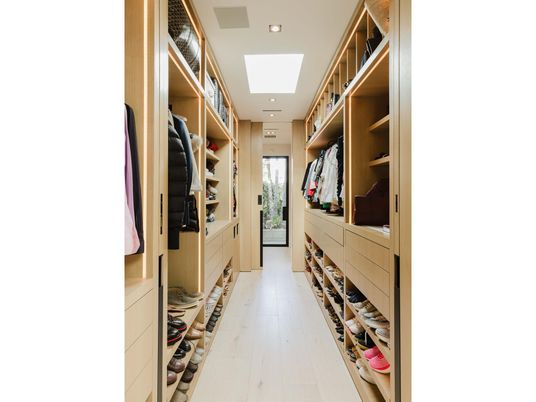 Interior, Recessed Lighting, Walk-in Closets, Wood Texture Flooring