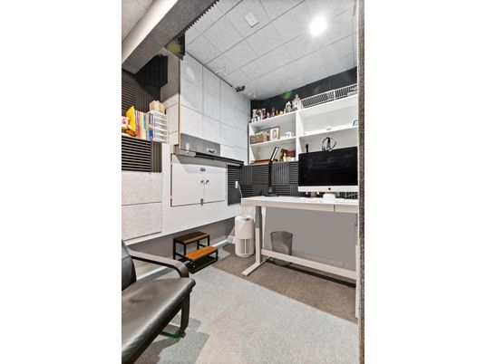 Home Office, Interior, Recessed Lighting