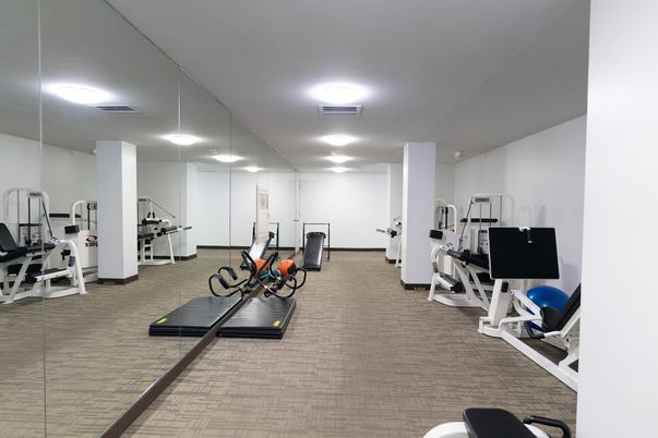 Fitness Equipment, Gym, Interior