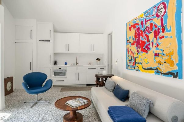 Interior, Kitchen, Living room