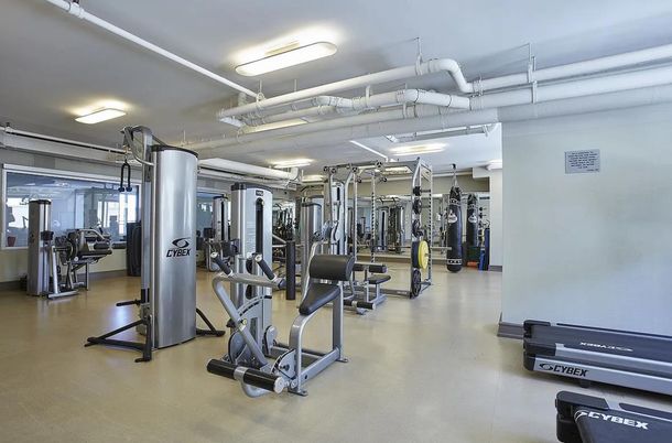 Fitness Equipment, Gym, Interior