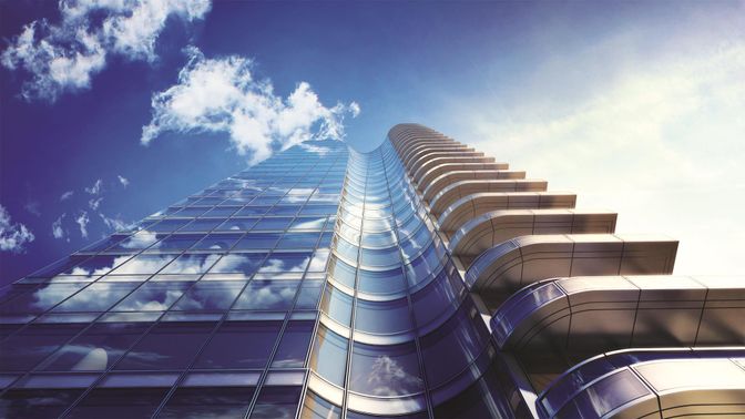 Exterior, Facade, Highrise