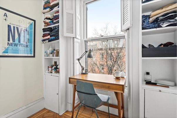 Home Office, Interior, Wood Texture Flooring