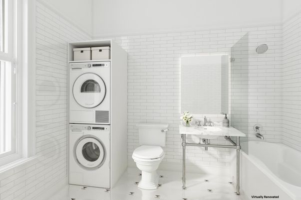 Bathroom, Interior, Utility Closets, Washer