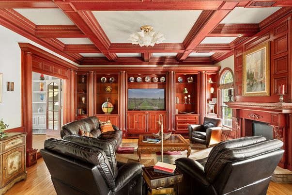 Chandelier, Fireplace, Interior, Living room, Wood Texture Flooring